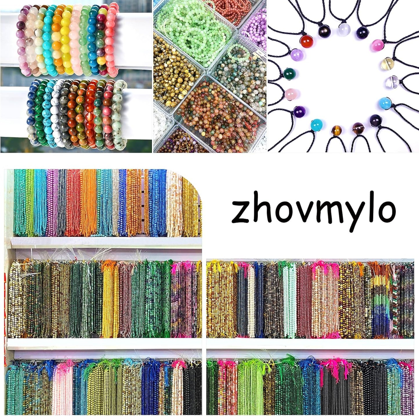 4MM 180pcs Natural Green Sandstone Energy Healing Beads Round Loose Beads for Jewelry Making Bracelet 2 Strands 32"