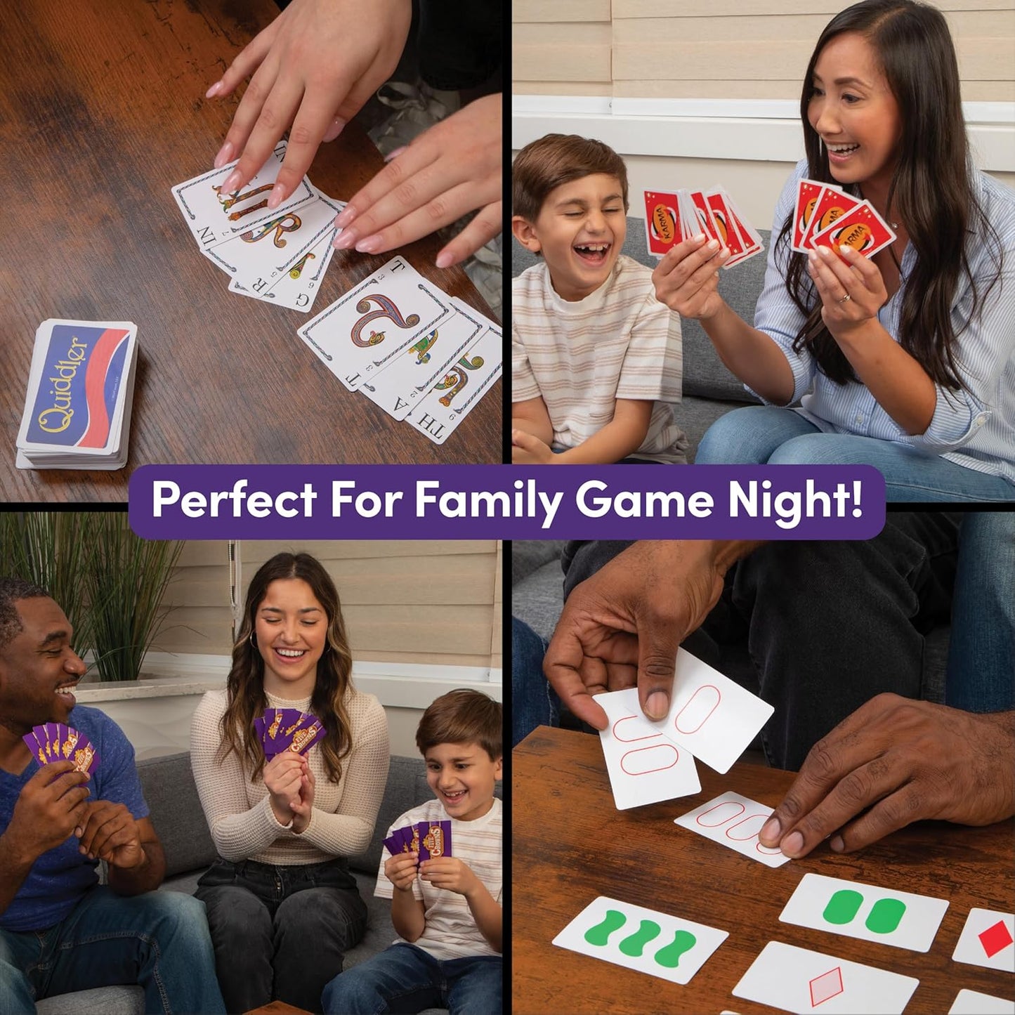 PlayMonster Five Crowns 4 Pack Bundle Card Games for Kids