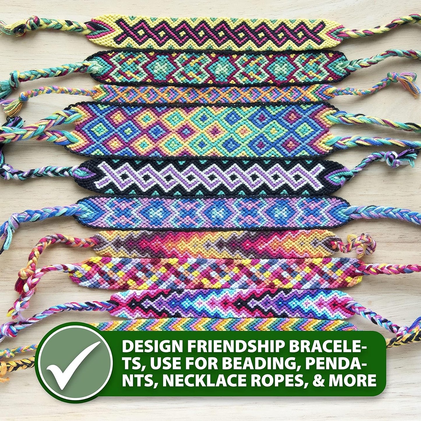 Mandala Crafts 1.5mm 109 Yards Turquoise Cotton Waxed Cord for Jewelry Making - Beading String Thread for Bracelets and Necklaces